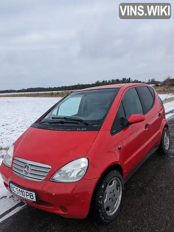 Хетчбек Mercedes-Benz A-Class 2000 1.69 л. Ручна / Механіка обл. Львівська, Червоноград - Фото 1/16