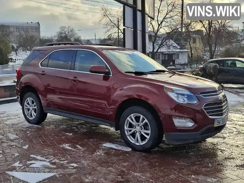 Позашляховик / Кросовер Chevrolet Equinox 2016 2.38 л. Автомат обл. Рівненська, Рівне - Фото 1/21