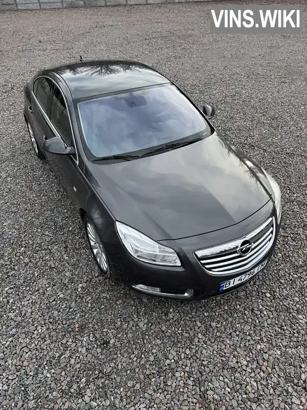 Ліфтбек Opel Insignia 2010 1.96 л. Ручна / Механіка обл. Полтавська, Кременчук - Фото 1/21