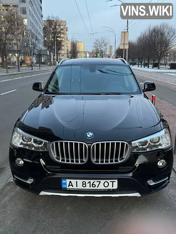 Внедорожник / Кроссовер BMW X3 2017 2 л. Автомат обл. Киевская, Киев - Фото 1/19