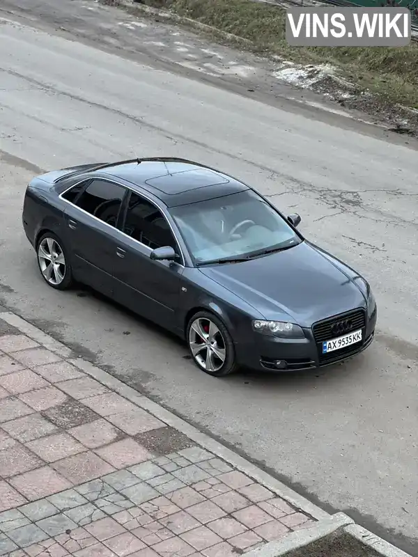 Седан Audi A4 2005 1.98 л. Ручная / Механика обл. Харьковская, Харьков - Фото 1/16