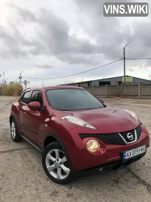 Внедорожник / Кроссовер Nissan Juke 2012 1.6 л. Вариатор обл. Харьковская, Харьков - Фото 1/21