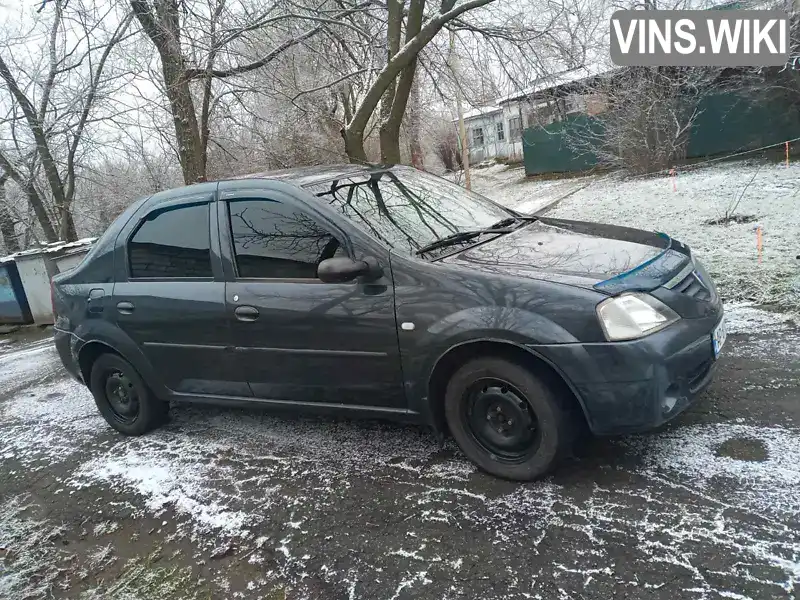 Седан Dacia Logan 2007 1.6 л. Ручная / Механика обл. Запорожская, Запорожье - Фото 1/7