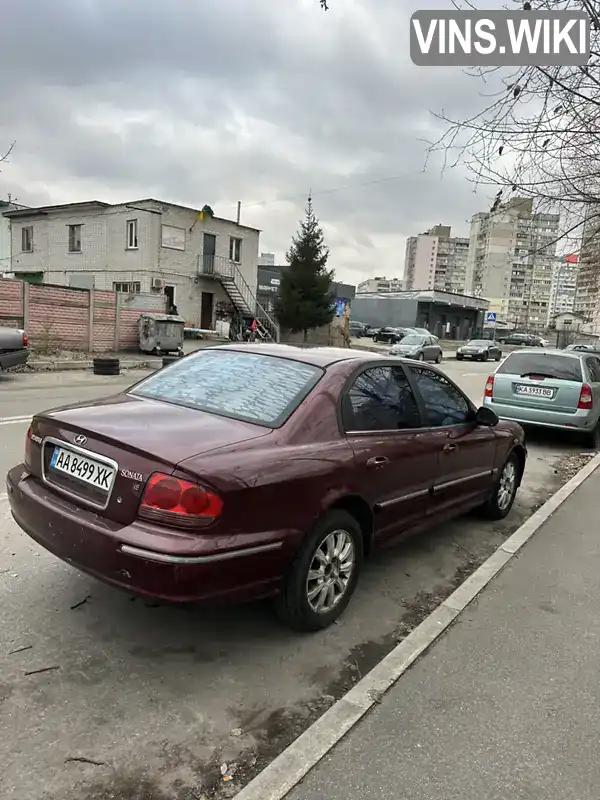 Седан Hyundai Sonata 2004 2.66 л. обл. Київська, Київ - Фото 1/21