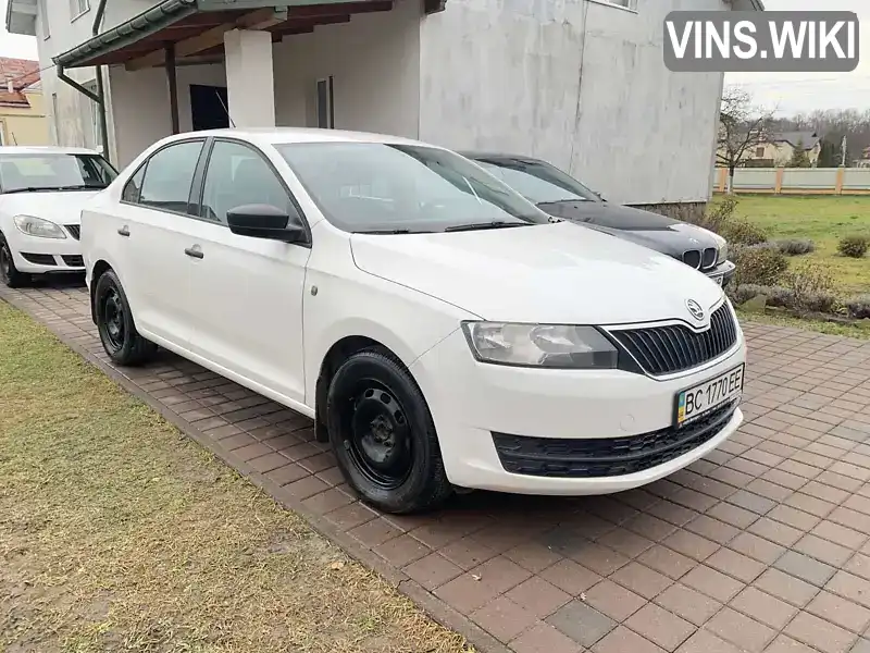 Лифтбек Skoda Rapid 2013 1.6 л. Ручная / Механика обл. Львовская, Львов - Фото 1/16