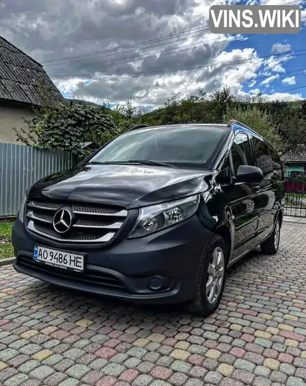 Мінівен Mercedes-Benz Vito 2015 1.6 л. Ручна / Механіка обл. Тернопільська, Тернопіль - Фото 1/12