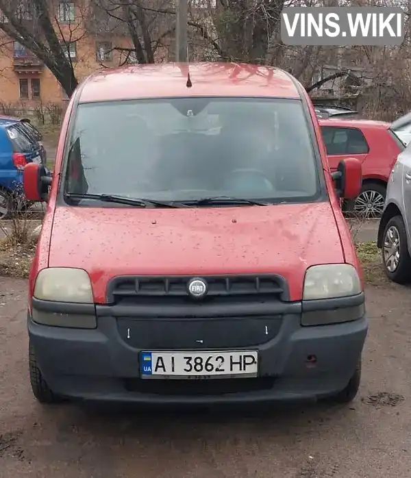 Минивэн Fiat Doblo 2005 1.91 л. Ручная / Механика обл. Киевская, Киев - Фото 1/21