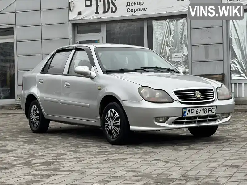 Седан Geely CK 2006 1.34 л. Ручная / Механика обл. Запорожская, Запорожье - Фото 1/15