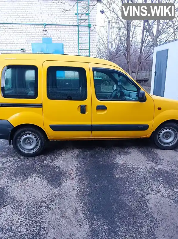 Мінівен Renault Kangoo 2001 1.9 л. Ручна / Механіка обл. Черкаська, Черкаси - Фото 1/14