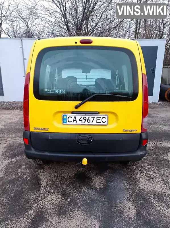 VF1FC0NAF25165559 Renault Kangoo 2001 Мінівен 1.9 л. Фото 2