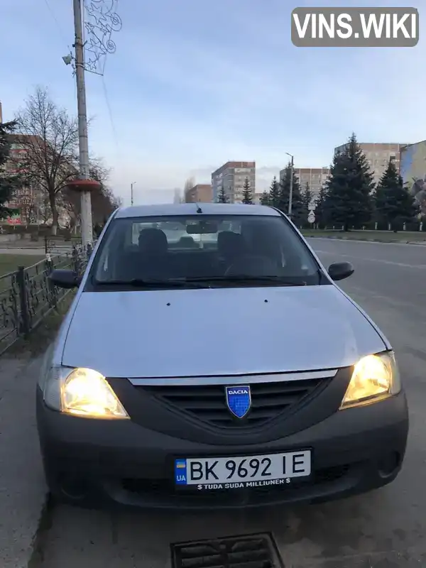 Седан Dacia Logan 2007 1.4 л. Ручная / Механика обл. Ровенская, Вараш (Кузнецовск) - Фото 1/21