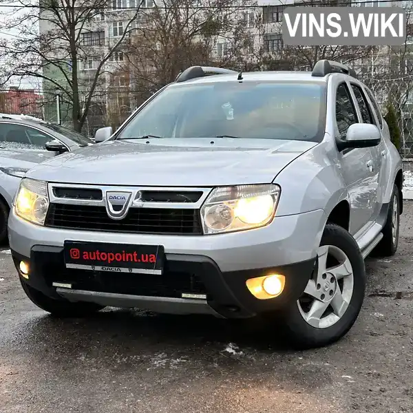 Внедорожник / Кроссовер Dacia Duster 2011 1.6 л. Ручная / Механика обл. Киевская, location.city.bilohorodka - Фото 1/21