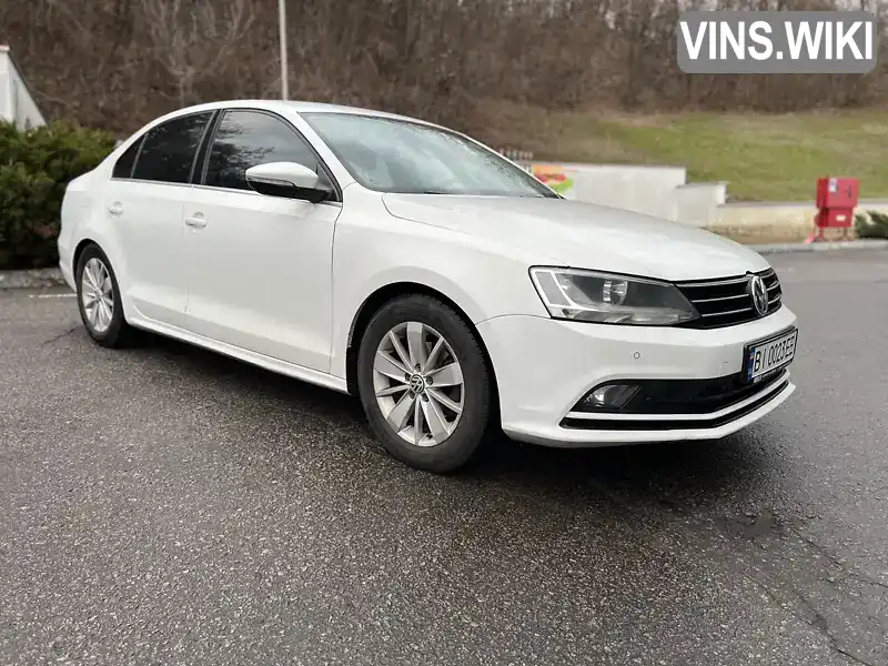 Седан Volkswagen Jetta 2016 1.6 л. Ручная / Механика обл. Полтавская, Полтава - Фото 1/20