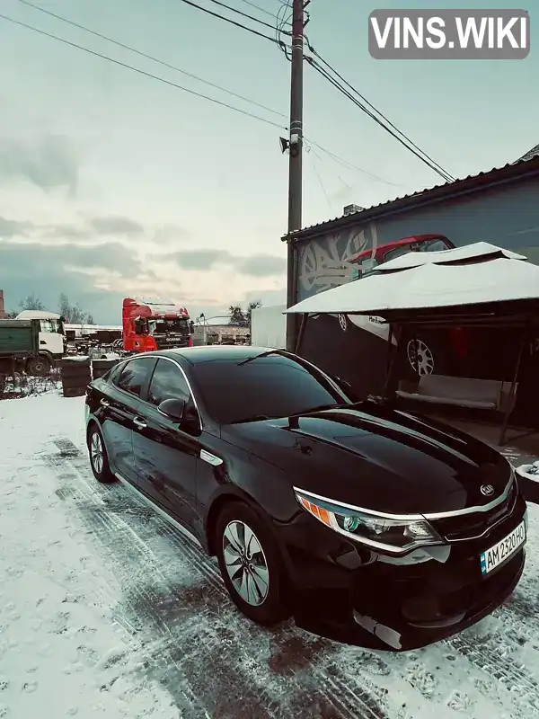 Седан Kia Optima 2017 2 л. Автомат обл. Житомирська, Житомир - Фото 1/11