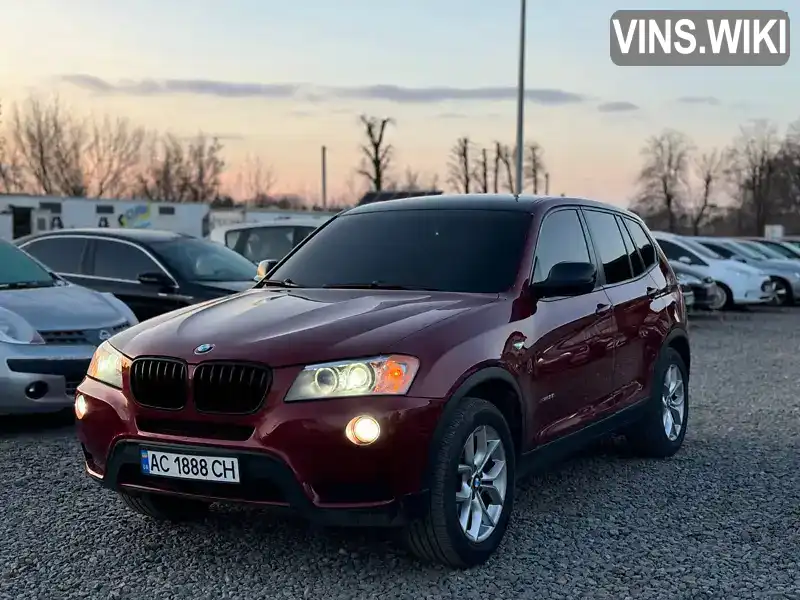 Внедорожник / Кроссовер BMW X3 2013 3 л. Автомат обл. Львовская, Львов - Фото 1/21