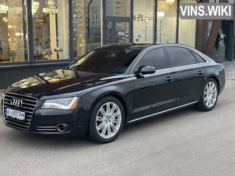 Седан Audi A8 2013 3 л. Автомат обл. Киевская, Киев - Фото 1/21