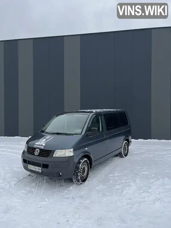 Мінівен Volkswagen Transporter 2009 2.5 л. Ручна / Механіка обл. Хмельницька, Хмельницький - Фото 1/9