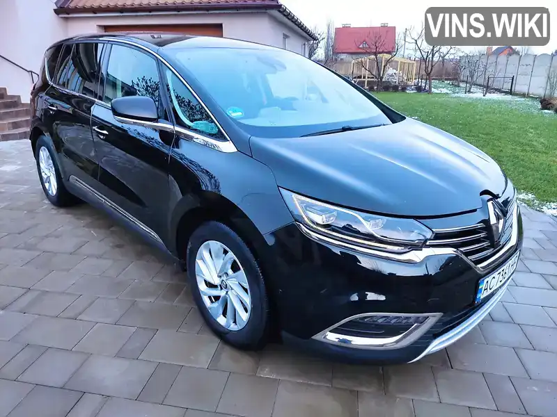 Минивэн Renault Espace 2015 1.6 л. Автомат обл. Волынская, Луцк - Фото 1/21