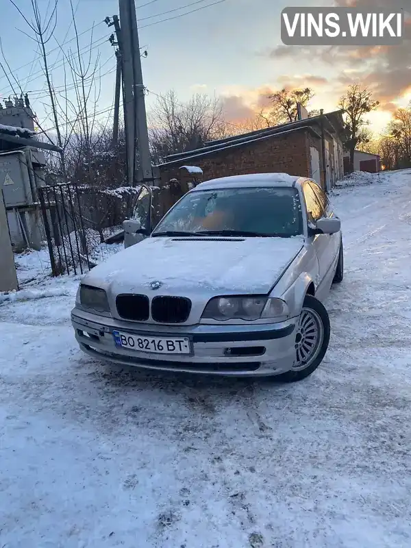 Седан BMW 3 Series 2000 null_content л. обл. Вінницька, Жмеринка - Фото 1/9