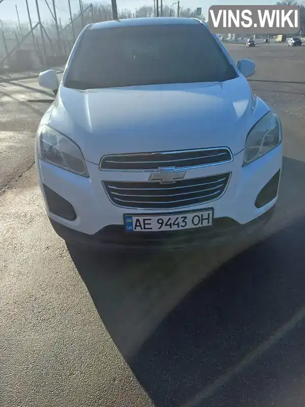 Позашляховик / Кросовер Chevrolet Trax 2016 1.4 л. Автомат обл. Дніпропетровська, Дніпро (Дніпропетровськ) - Фото 1/14