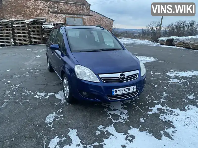 Мінівен Opel Zafira 2008 1.91 л. Ручна / Механіка обл. Житомирська, Житомир - Фото 1/19