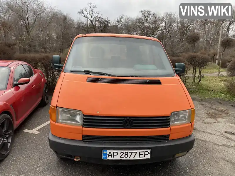 Мінівен Volkswagen Transporter 1991 null_content л. Ручна / Механіка обл. Запорізька, Запоріжжя - Фото 1/5