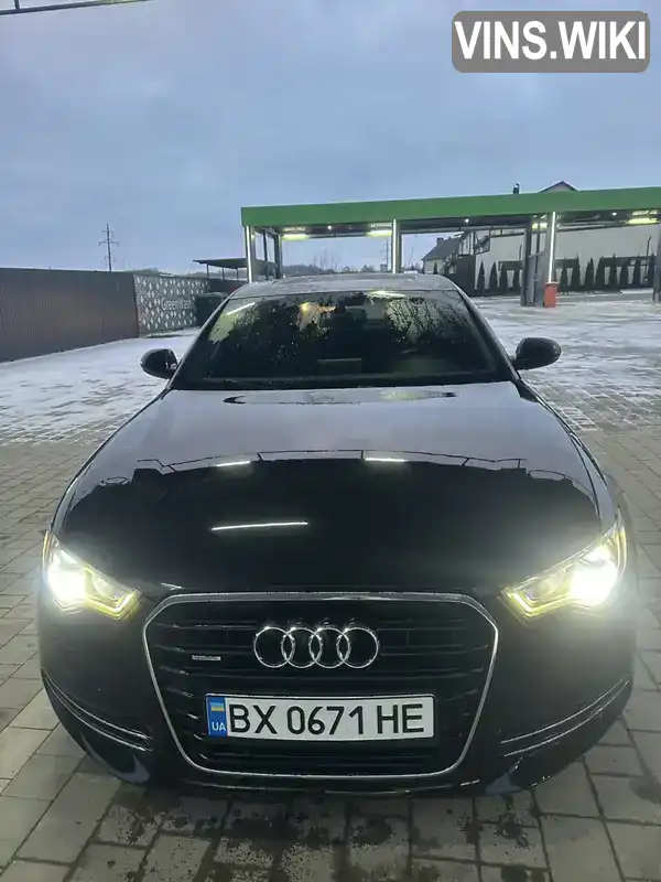 Седан Audi A6 2014 2 л. Автомат обл. Хмельницька, Кам'янець-Подільський - Фото 1/20