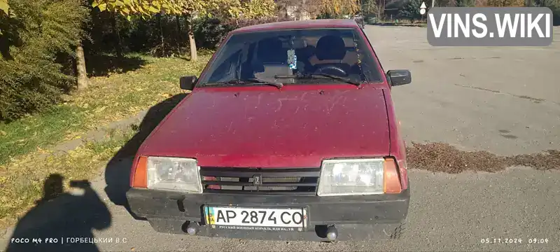 Хэтчбек ВАЗ / Lada 2109 1995 null_content л. обл. Запорожская, Запорожье - Фото 1/9