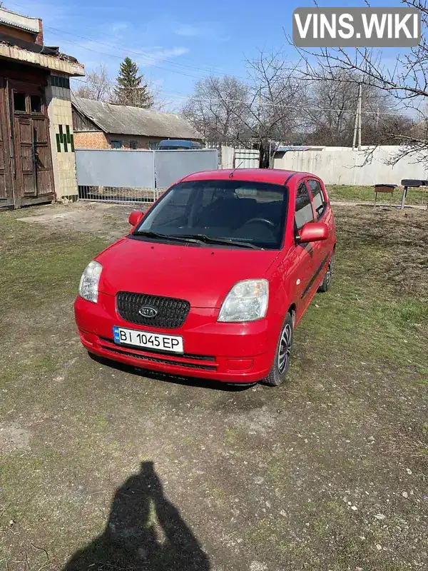 Хетчбек Kia Picanto 2006 1.09 л. Ручна / Механіка обл. Полтавська, Полтава - Фото 1/12