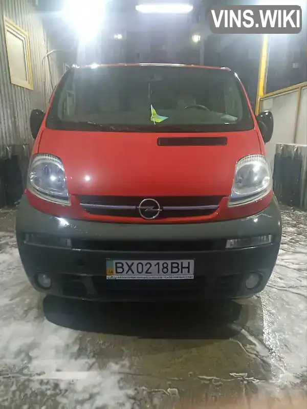 Мінівен Opel Vivaro 2004 1.9 л. Ручна / Механіка обл. Хмельницька, Хмельницький - Фото 1/20