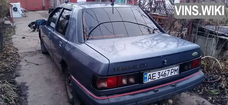 WF0FXXGBBFKM00504 Ford Sierra 1989 Седан 1.8 л. Фото 1