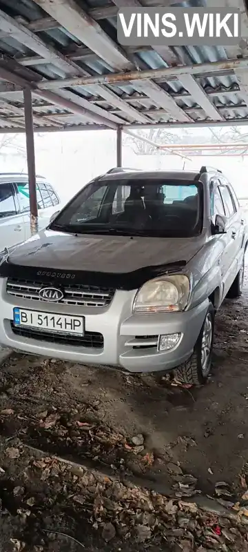 Внедорожник / Кроссовер Kia Sportage 2005 2 л. Автомат обл. Полтавская, Полтава - Фото 1/7