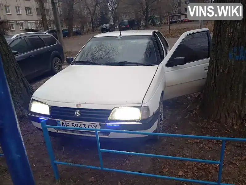 Седан Peugeot 405 1990 1.6 л. Ручна / Механіка обл. Дніпропетровська, Новомосковськ - Фото 1/9