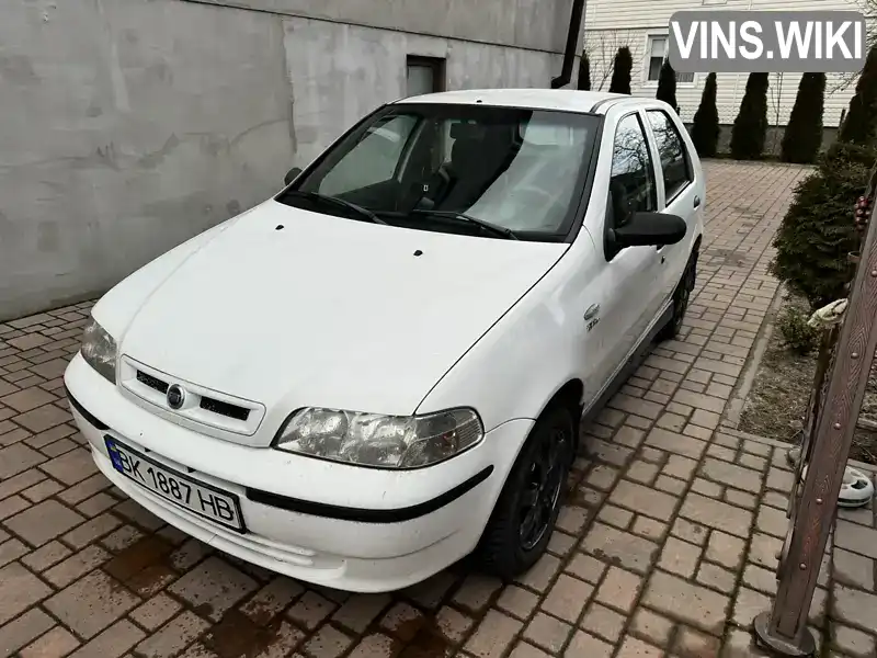 Хетчбек Fiat Palio 2003 1.24 л. Ручна / Механіка обл. Рівненська, Костопіль - Фото 1/8