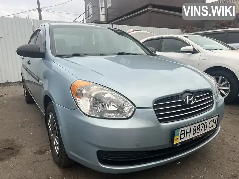 Седан Hyundai Accent 2009 1.4 л. Автомат обл. Одесская, Одесса - Фото 1/14