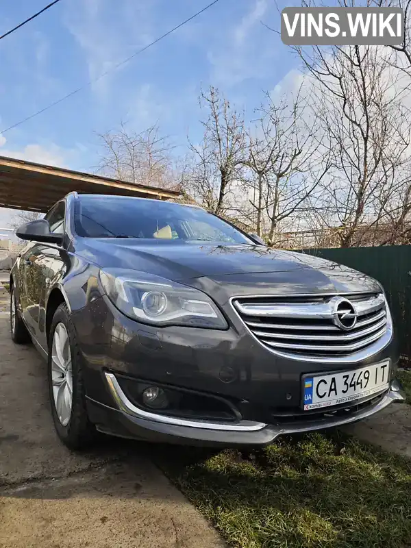 Універсал Opel Insignia 2014 1.96 л. Автомат обл. Черкаська, Чорнобай - Фото 1/21