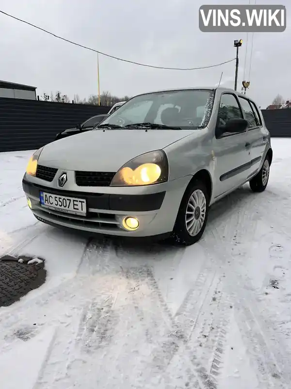 Хетчбек Renault Clio 2003 1.5 л. Ручна / Механіка обл. Волинська, Луцьк - Фото 1/21