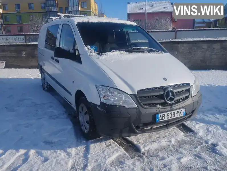 Минивэн Mercedes-Benz Vito 2011 2.14 л. Ручная / Механика обл. Закарпатская, Мукачево - Фото 1/21