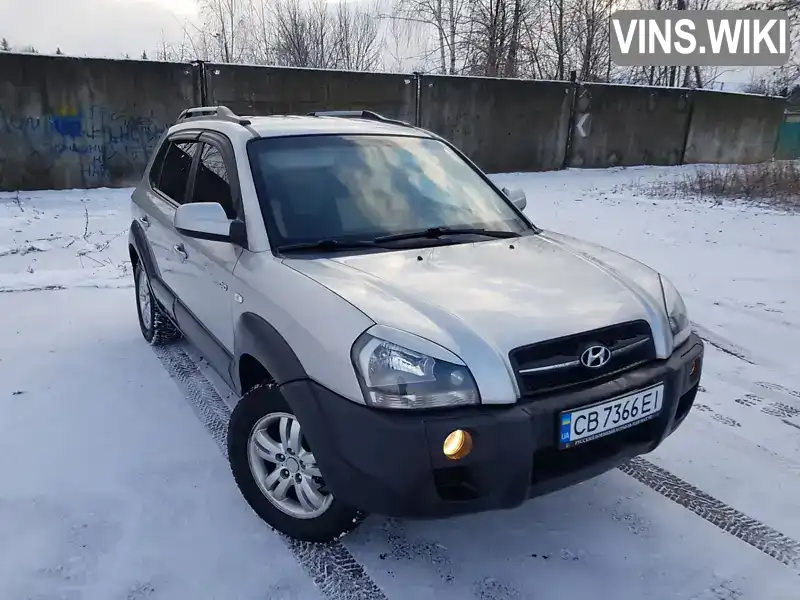 Позашляховик / Кросовер Hyundai Tucson 2007 2 л. Ручна / Механіка обл. Чернігівська, Мена - Фото 1/21