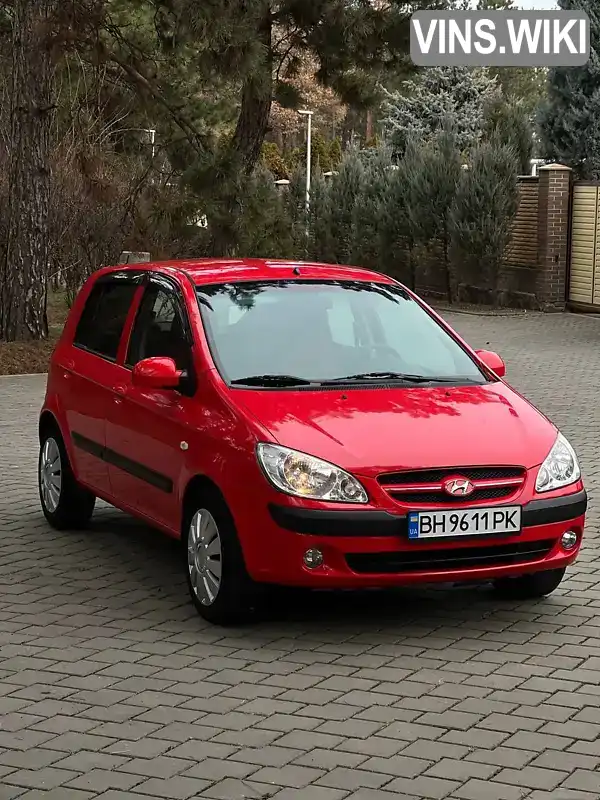 Хетчбек Hyundai Getz 2008 1.4 л. Автомат обл. Одеська, Одеса - Фото 1/12