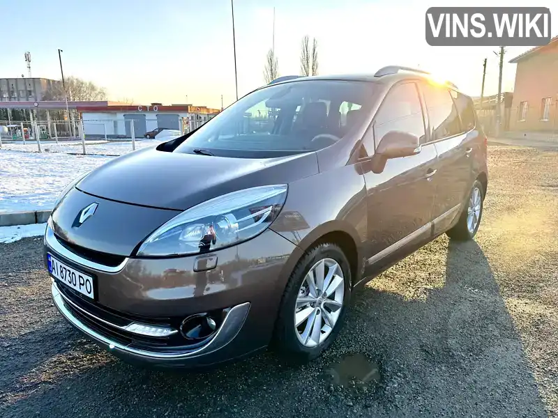 Минивэн Renault Scenic 2012 2 л. Автомат обл. Киевская, Тараща - Фото 1/21