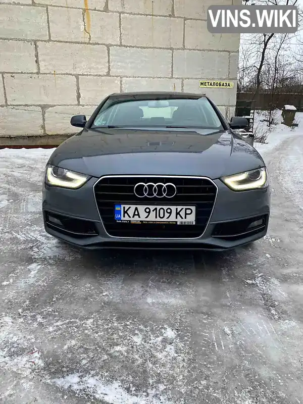 Седан Audi A4 2014 1.98 л. Робот обл. Київська, Бровари - Фото 1/9