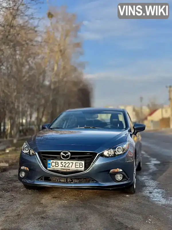 Седан Mazda 3 2014 2.5 л. Автомат обл. Київська, Вишневе - Фото 1/13