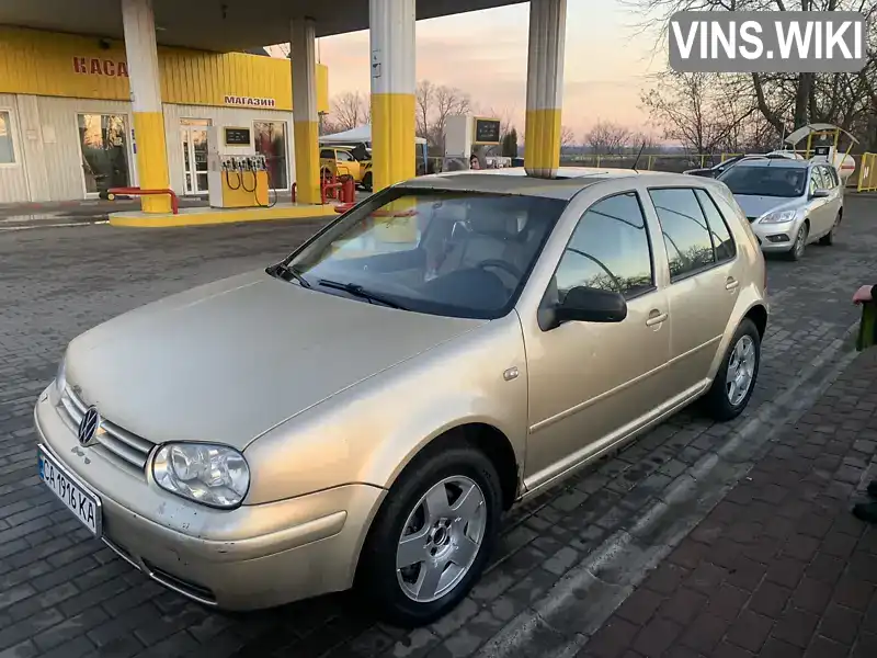 Хэтчбек Volkswagen Golf 2002 null_content л. Автомат обл. Черкасская, Смела - Фото 1/9