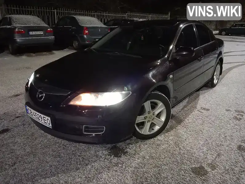 Седан Mazda 6 2006 2 л. Ручна / Механіка обл. Чернігівська, Чернігів - Фото 1/21