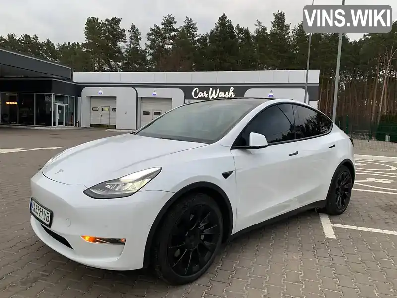 Внедорожник / Кроссовер Tesla Model Y 2020 null_content л. Автомат обл. Киевская, Киев - Фото 1/21