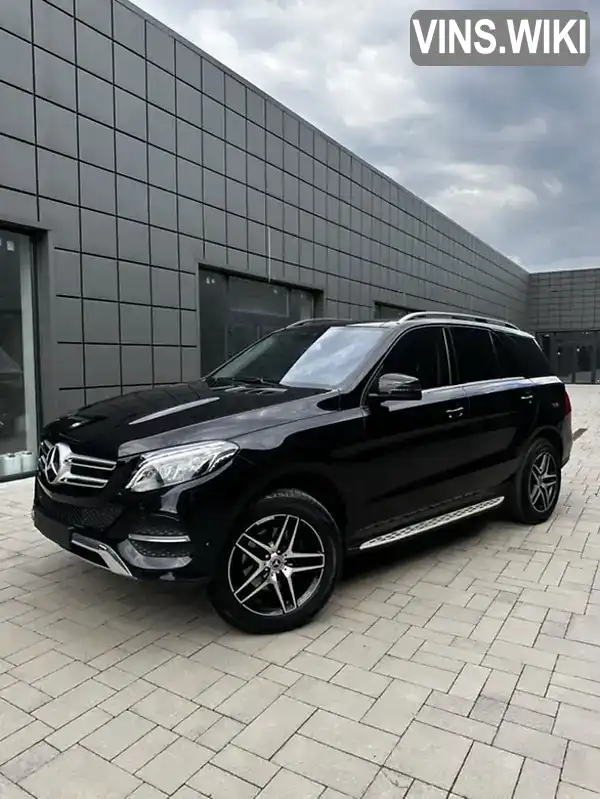 Позашляховик / Кросовер Mercedes-Benz GLE-Class 2016 2.99 л. Автомат обл. Закарпатська, Тячів - Фото 1/19