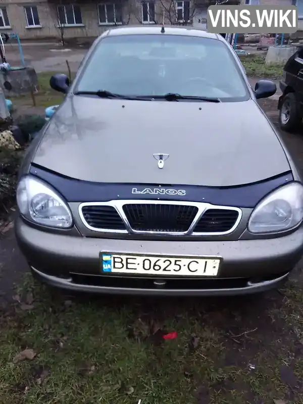 Седан Daewoo Lanos 2004 1.5 л. Ручна / Механіка обл. Миколаївська, Єланець - Фото 1/7