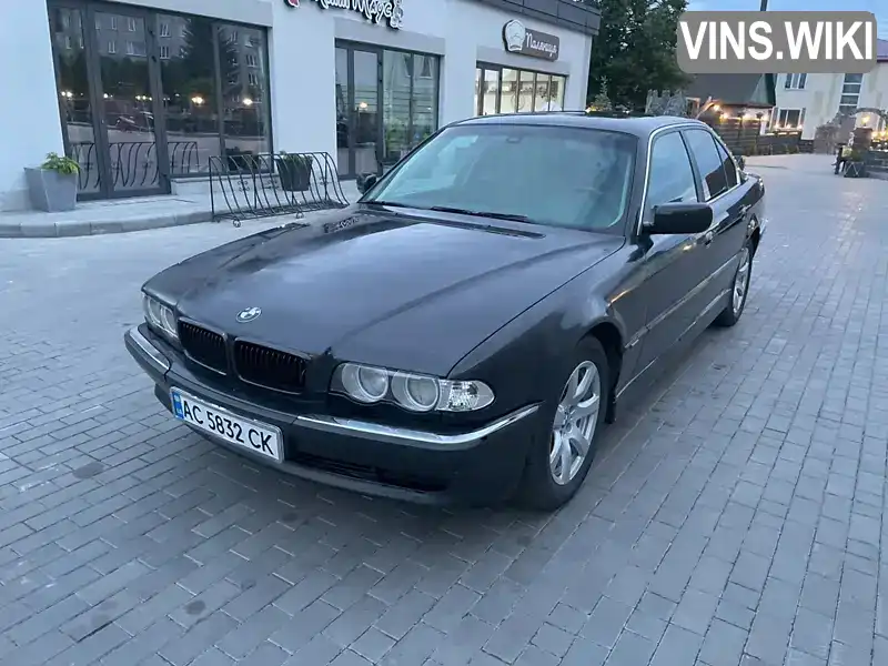 Седан BMW 7 Series 1999 2.5 л. Автомат обл. Волинська, Любешів - Фото 1/21