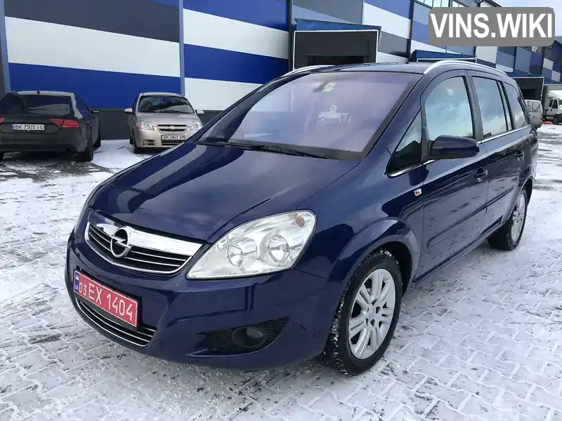 Минивэн Opel Zafira 2009 1.9 л. Автомат обл. Ровенская, Ровно - Фото 1/21